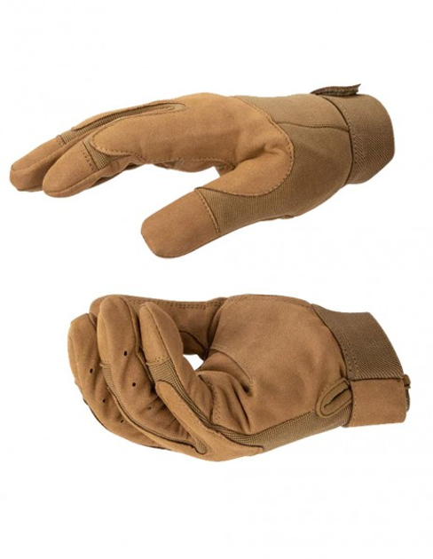 Рукавиці тактичні Mil-Tec M Койот ARMY GLOVES M DARK COYOTE (12521019-903-9-M) - зображення 2