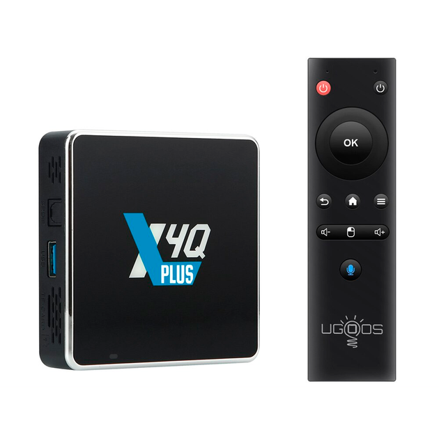 Смарт ТБ приставка Ugoos X4Q Plus 4/64Gb - Фото 1 Смарт ТБ приставка Ugoos X4Q Plus 4/64Gb - изображение 1