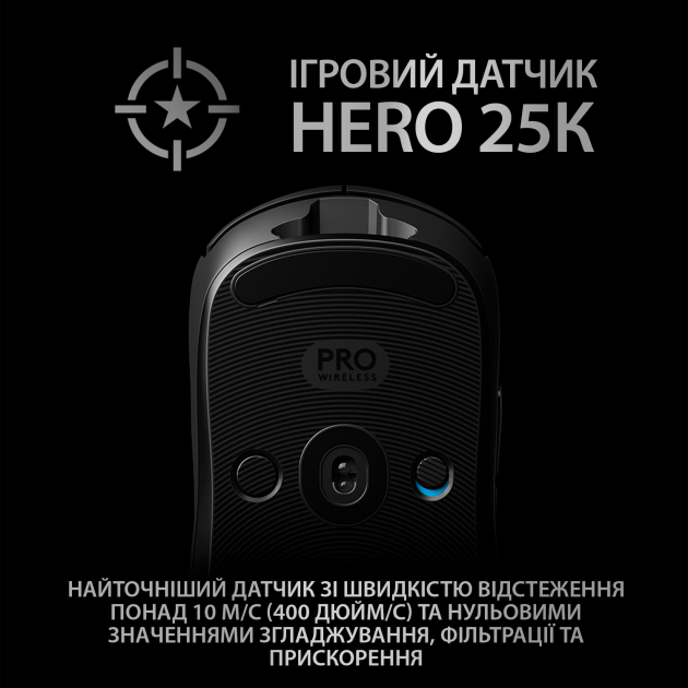 Мышь Logitech G Pro Gaming Wireless Black - изображение 3
