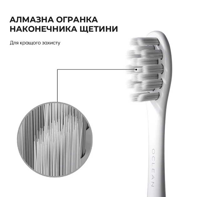 Końcówki do szczoteczki elektrycznejOclean P1S12 Gum Care Ultra Soft Biały 2 szt (C0400189) - obraz 3