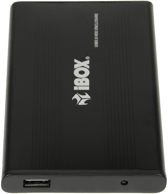 Kieszeń zewnętrzna iBOX HD-01 na HDD 2,5" SATA USB 2.0 Czarny (ieu2f01) - obraz 2