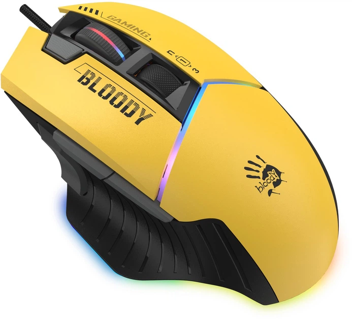 Mysz A4Tech W95 Max Bloody USB Sports Lime (A4TMYS47259) - obraz 3