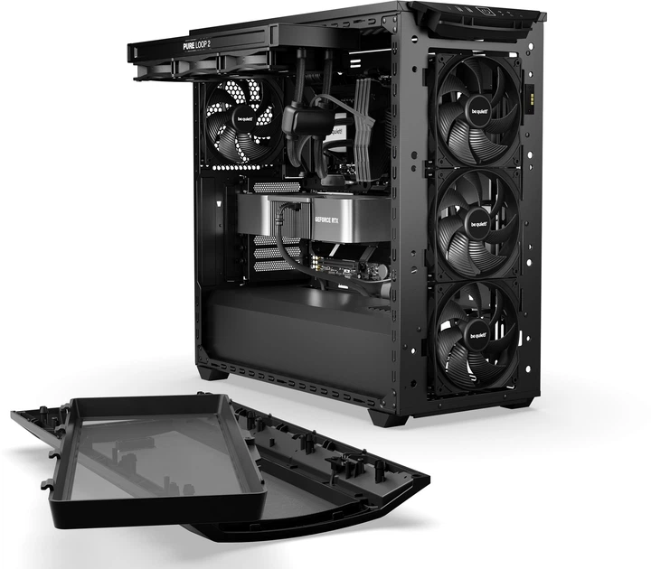 Obudowa be quiet! Shadow Base 800 Black (4260052190609) - Zdjęcie 4 Obudowa be quiet! Shadow Base 800 Black (4260052190609) - obraz 4