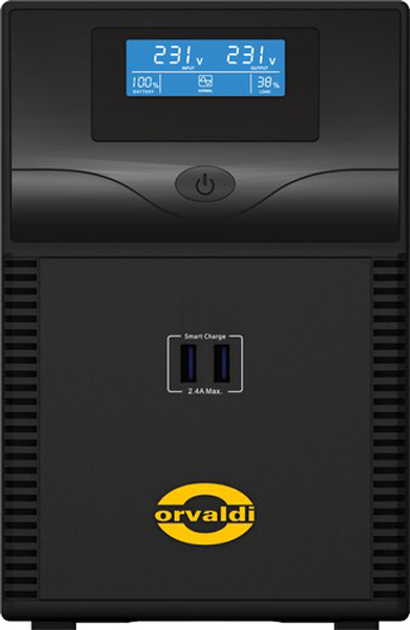 UPS Orvaldi i1000 LCD 1000 VA (ID1K0CH) - obraz 2