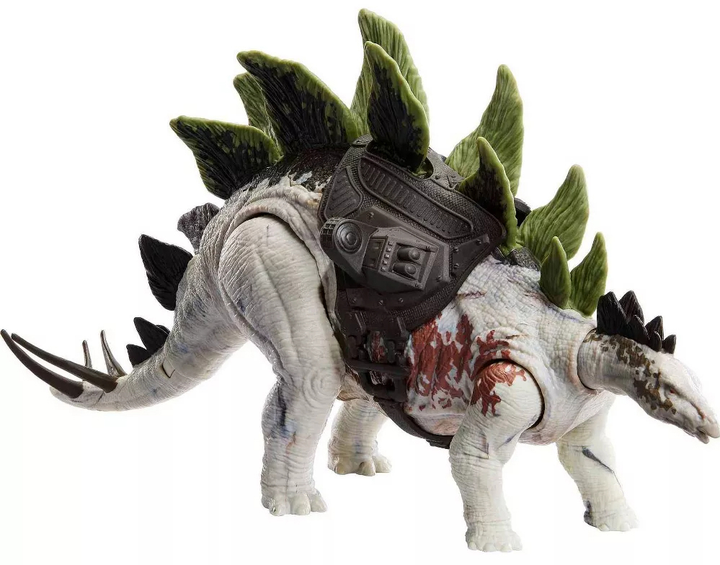 Фігурка Mattel Jurassic World Gigantic Tropiciel Стегозавр 1 шт (194735116799) - зображення 1