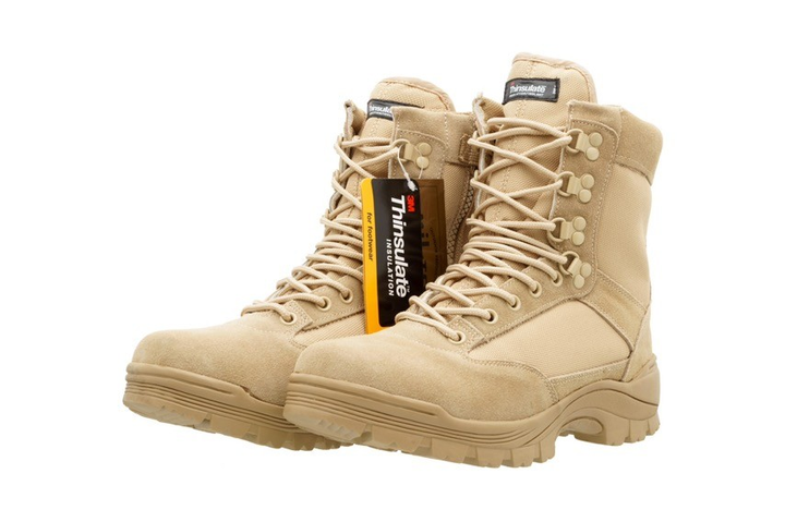Черевики тактичні Mil-Tec Tactical boots coyote з 1 змійка Німеччина 44 (69284561) - зображення 2