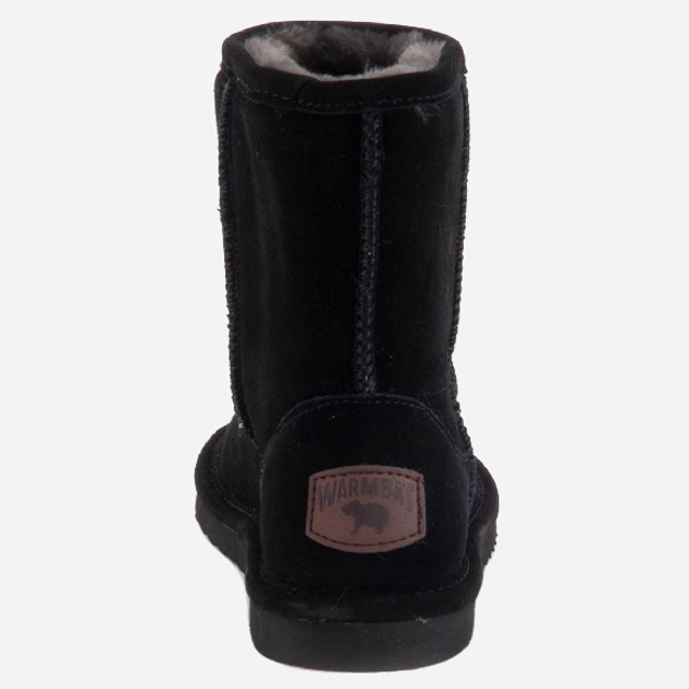 Жіночі уггі Warmbat Kangaroo KNG3210-99 37 24 см Чорні (8719394194067) - зображення 4