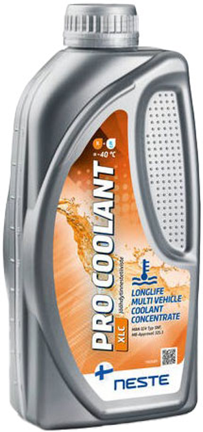 Концентрат антифриза Neste Pro Coolant XLC G12+ 1 л Красный (776752 ...