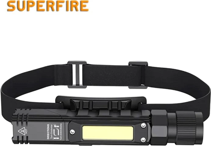 Ліхтар багатофункціональний акумуляторний SuperFire G19 200 Lumen IP31 (6956362931534) - зображення 2