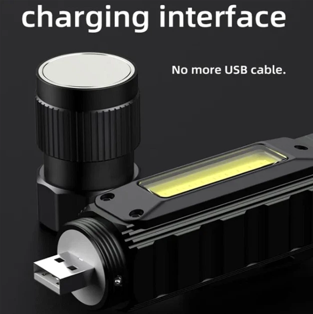 Ліхтар багатофункціональний акумуляторний SuperFire G19 200 Lumen IP31 (6956362931534) - зображення 5