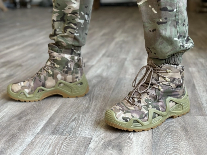 Мужские армейские берцы AK берцы военные демисезонные Tactic тактические ботинки Waterproof мультикам 44 размер - изображение 2