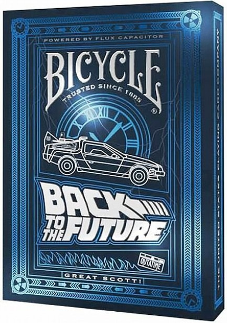 Karty do gry Bicycle Back to the Future (73854094594) - obraz 1