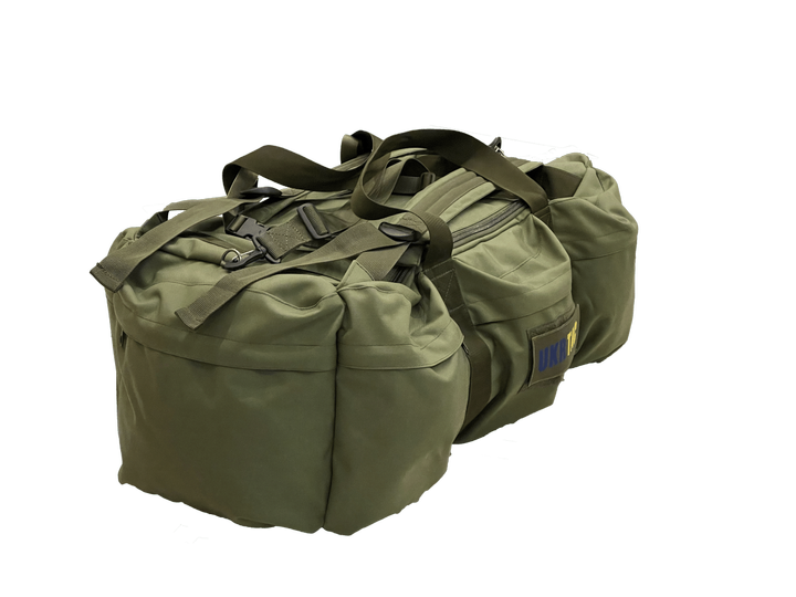 Тактическая сумка-рюкзак, баул UKRTAC Масло темное - изображение 2
