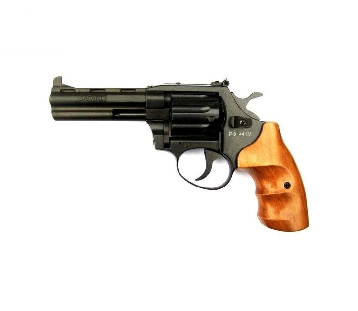Револьвер под патрон флобера Safari РФ - 441 М бук + Пули - изображение 2