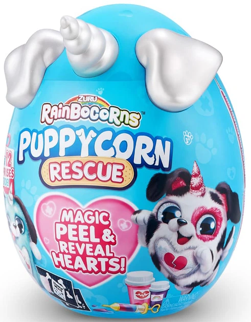 Мягкая игрушка-сюрприз Rainbocorns A серия Puppycorn Rescue (9261A) (193052039569) - изображение 2