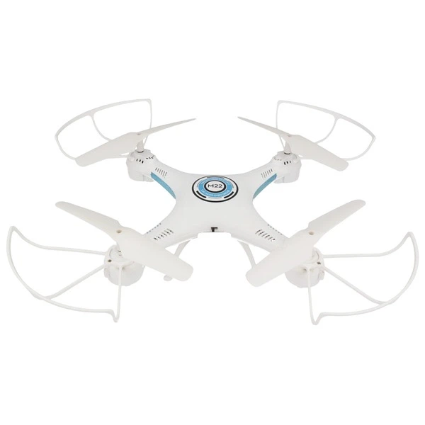 Квадрокоптер с камерой на радиоуправлении WiFi Drone M22-W фото/видео съемка, разворот на 360°, авто взлет и посадка Белый - изображение 3