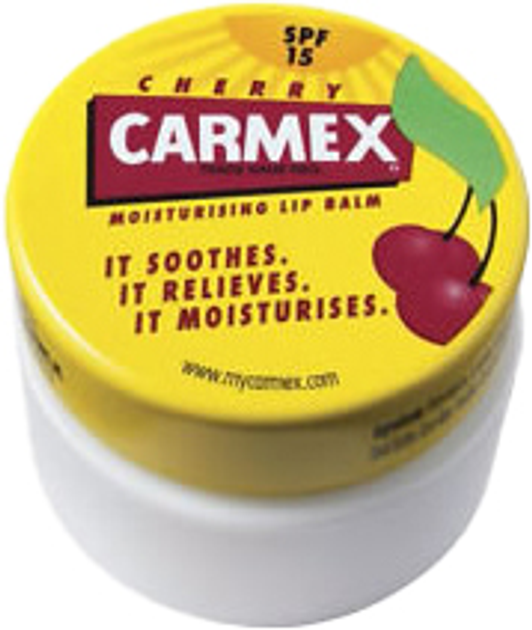 Pomadka do ust Carmex Cherry Jar 7.5 g (83078511531) - obraz 1