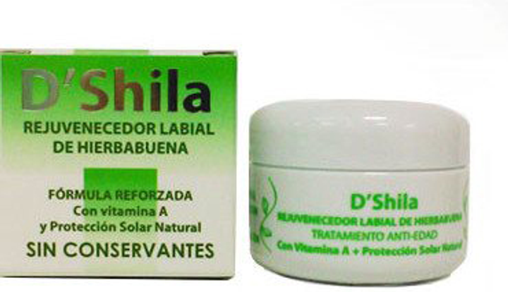 Гігієнічна помада для губ D'Shila Tratamiento Rejuvenecedor Labial Hierbabuena 15 мл (8436002855980) - зображення 1