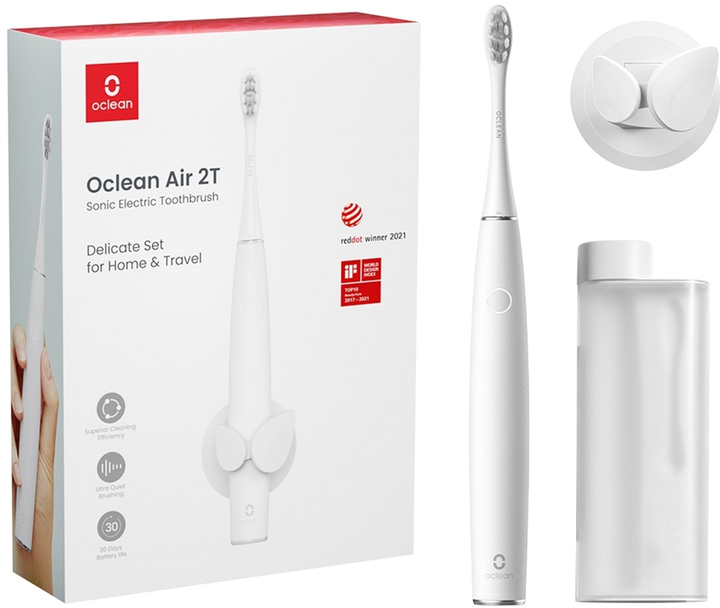 Электрическая зубная щетка Oclean Air 2T Electric Toothbrush White ...