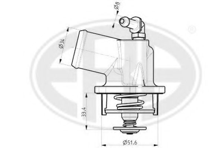 Термостат, охолоджуюча рідина Era (350013) - зображення 1