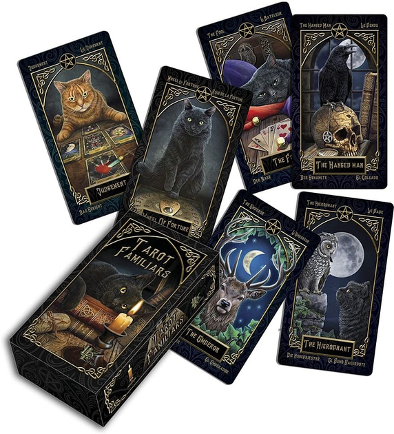 Карти таро Fournier Familiars Tarot Lisa Parker 1 колода х 78 карт (8420707451387) - зображення 1