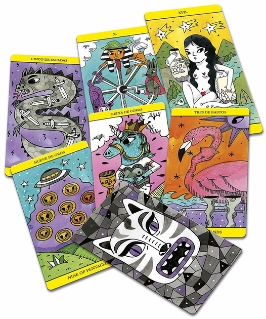 Karty Tarota Fournier Magic Tarot firmy Amaia Arrazola 1 talia x 78 kart (8420707451776) - obraz 5