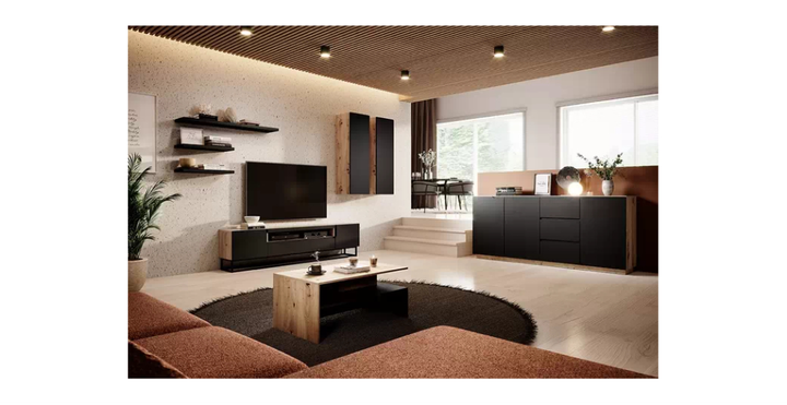 Комод Loftia Bogart 203x90x40 (LOFTIA_KOMODA_203_3D3SZ) 154343 - зображення 9