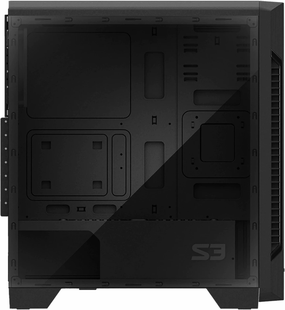 Obudowa Zalman S3 Czarny (8809213769252) - obraz 4