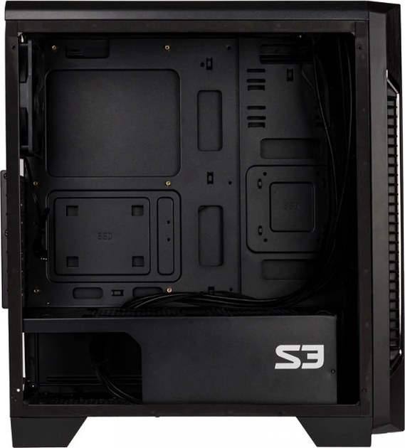 Obudowa Zalman S3 Czarny (8809213769252) - obraz 6