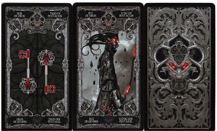 Карти таро Fournier Tarot XIII by Nekro 1 колода х 78 карт (8420707450915) - зображення 3