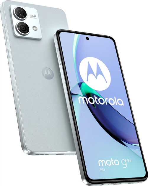 Smartfon Motorola Moto G84 8/256GB Marshmallow Blue (PAYM0039PL) - obraz 6