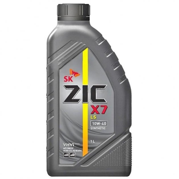 Масло напівсинтетичне 10W-40 1л ZIC X7 LS – фото, отзывы ...