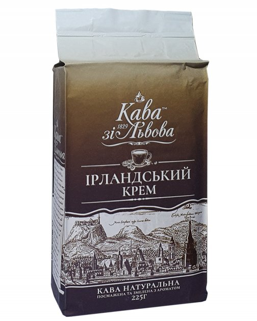 Купить Кофе со Львова Ирландский крем молотый 225 г – ROZETKA. Выгодная ...