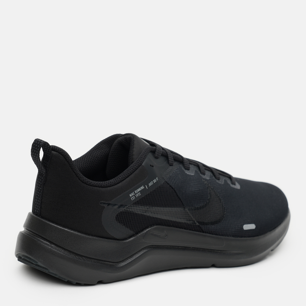 Buty do biegania męskie Nike Downshifter 12 DD9293-002 42 (8.5US) 26.5 cm Czarne (195869167893) - obraz 4