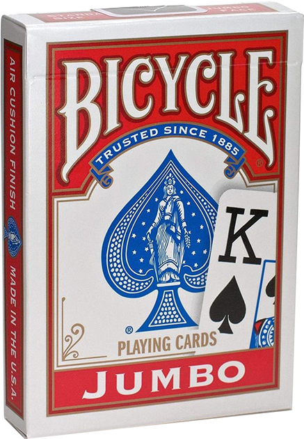 Karty do gry US Playing Card Company Rider Back International Jumbo (73854000885) - obraz 1