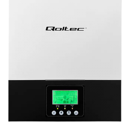 Сонячний інвертор Qoltec 1.5кВт-12В - Фото 2 Сонячний інвертор Qoltec 1.5кВт-12В - зображення 2