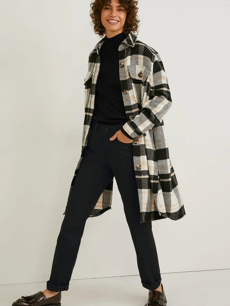 Джинсы Slim Fit женские C&A 2177480 34 Черные (KAY2000001442852) - Фото 3 Джинсы Slim Fit женские C&A 2177480 34 Черные (KAY2000001442852) - изображение 3
