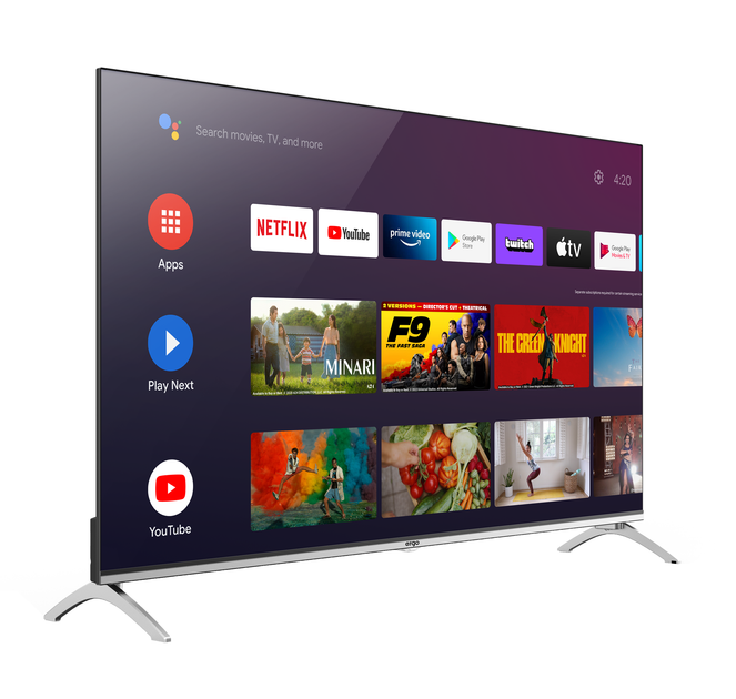 Телевизор ERGO 43GUS8555 QLED - Фото 8 Телевизор ERGO 43GUS8555 QLED - изображение 8