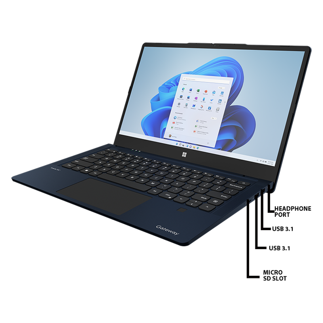 Ноутбук Gateway GWTC51427-BK - Фото 4 Ноутбук Gateway GWTC51427-BK - изображение 4