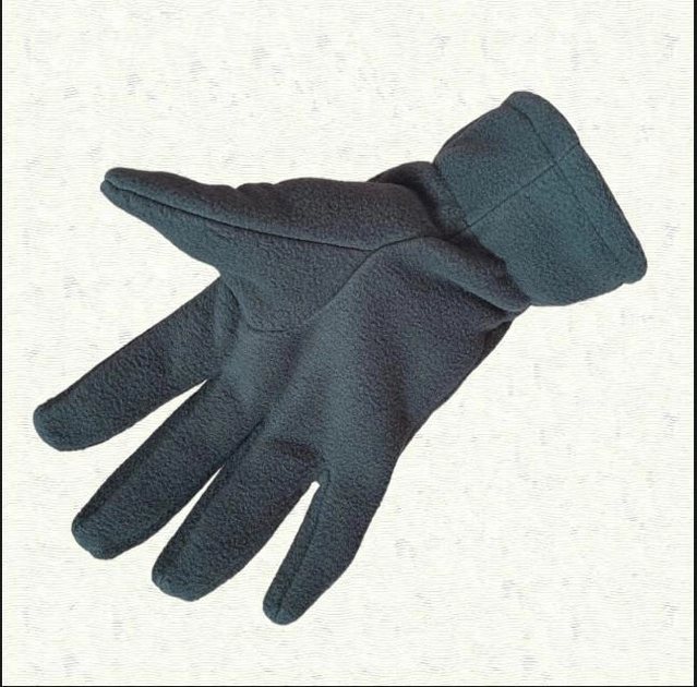 Тактичні флісові рукавички - Хакі - р.L - зображення 1