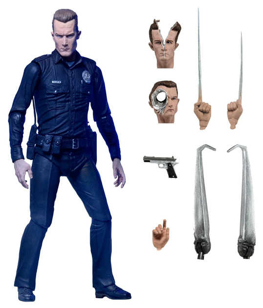 特撮 Neca - Figurine Terminator 2 - T-800 Videogame Appearance 18cm - 0634482519103 ggw725x Amazon | Neca - Figurine Terminator 2 T-800 Acier 18cm