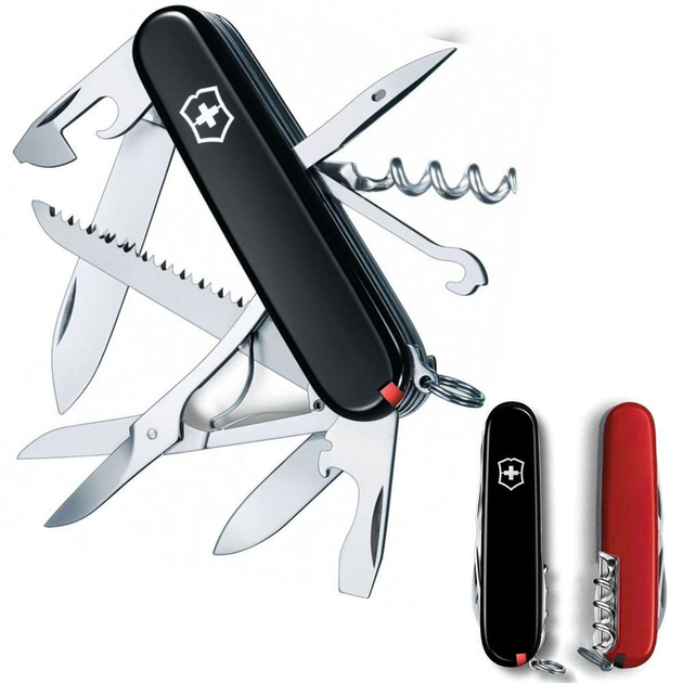 Складной нож Victorinox HUNTSMAN UKRAINE 1.3713.3.1 - изображение 1