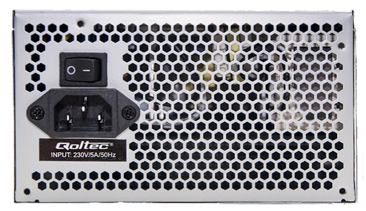 Zasilacz Qoltec SilentLine 425W (5901878503462) - obraz 3