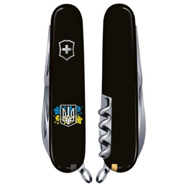 Складной нож Victorinox Huntsman Ukraine 1.3713.3_T1280u - изображение 2