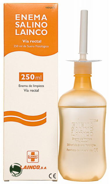 Lainco Rectal Enema Via Rectal 250 ml (8470001604293) - obraz 1