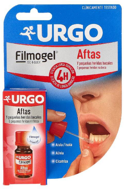 Żel do jamy ustnej Urgo Aftas Filmogel 6 ml (8470002648111) - obraz 1