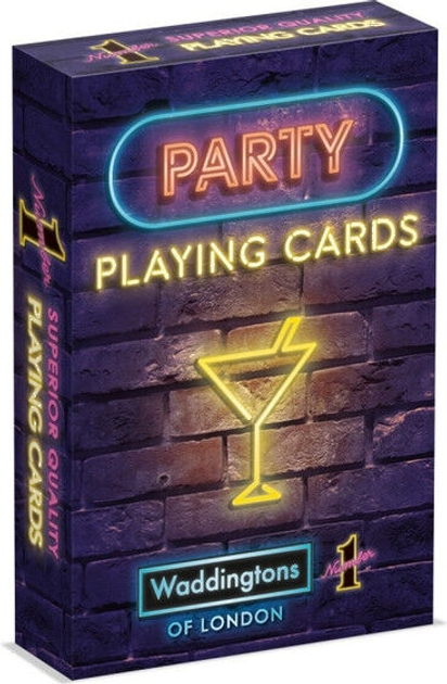 Karty do gry Waddingtons No1. Party Klasyczne 1 talia x 55 kart (5036905049337) - obraz 1