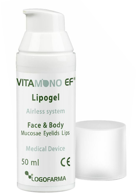 Nawilżanie żel dla skóry Logofarma Vitamo Ef Lipogel 15 ml (8050043650030) - obraz 1
