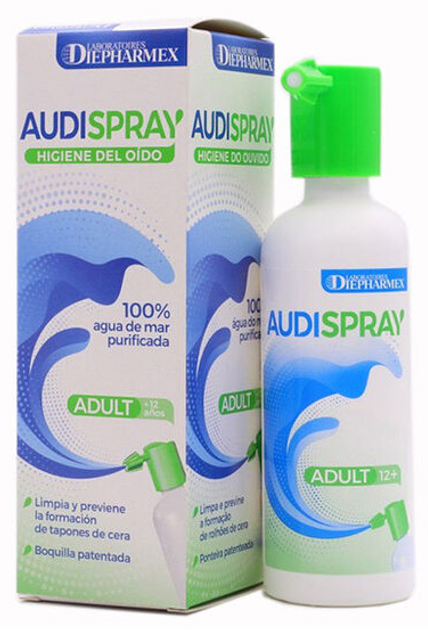 Spray do uszu Laboratoires Diepharmex Audispray Adult Ear Cleaning 50 ml (7640107850103) - obraz 1