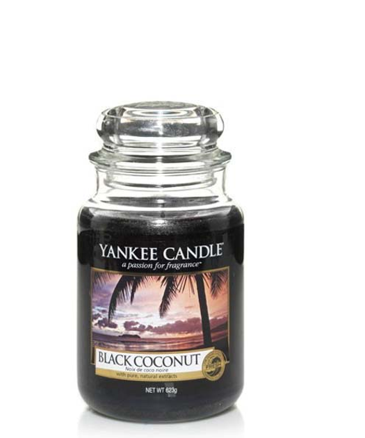 Świeca zapachowa Yankee Candle Black Coconut 623 g (5038580013412) - obraz 1